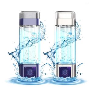 Water Bottles Sealed Isolation Design Bottle Electrolysis Mode Portable Hydrogen With For Office Quick