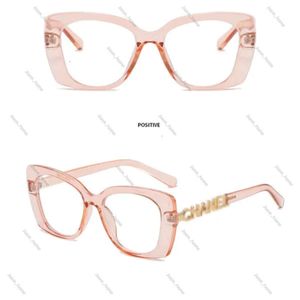 Nya Chanells Glasögon Designer C Solglasögon för kvinna Svart tjockt ram Chaneles Glasögon Avancerad i stil Personligt Fashion Spicy Girl Cat Eye Chanelsunglasses 592