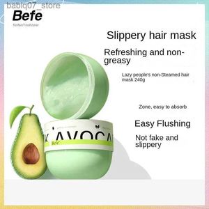 Schampo Conditioner BEFE ORIGINAL AVOCADO REPARATION Conditioning Hair Care Ansiktsmask Hög permeabilitet Film som används för fluffig och fuktgivande skadad Q240316