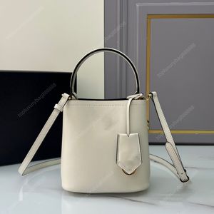 10A designer bucket bag Totes luxury bag mini crossbody bag 16CM Genuine Leather handbag Fashion mini bag Drawstring Bucket Bags Gift box packaging White lady bag