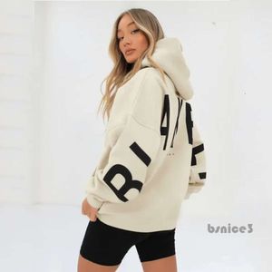 Mulheres hoodies menina sweatshirts casuais letras impressão moletom feminino moda manga longa solta y2k streetwear outono inverno senhora pullovers 8110