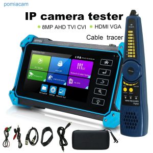 IPC1800 IPC5200 IPC1900C IPC1910C-ACT CCTV-Tester-monitor IPC Camera Tester POE 8MP AHD TVI CVI SDI CABLE TRACER RJ45 CABLE TDR Test RAPID ONVIF CCTV TESTER TOOL TEAL