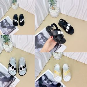 Interloking G Kids Sandal Designer Toddlers Cross Straps Sandaler Slipper pojkar flickor strandskor spädbarn baby casual ungdom barn skissar ljus trädgårdsskor