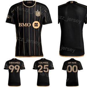 24-25 Los Angeles FC Soccer Lafc 19 Mateusz Bogusz Jerseys 6 Ilie Sanchez 33 Aaron Long 25 Cristian Olivera 3 Jesus Murillo 99 Denis Bouanga Football Shirt Kits Team