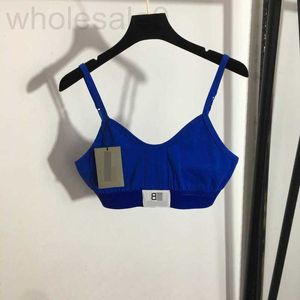Kvinnors tankar Camis Designer Spring Summer New Sexy Simple Letter Suspender underkläder Justerbar H690