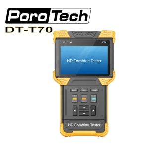 DT-T70 TESTER CCTV 1080p Test della fotocamera analogica IP da 4 pollici (H.264/ H.265/ 4K)+TDR HD Combina