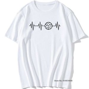 Camicie casual da uomo Novità beat Pallavolo T-shirt Hip Hop Stampa grafica T-shirt da uomo 100% cotone Unico divertente O-Collo T-shirt corta SleC24315