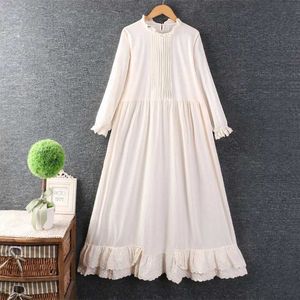 Basic Casual Dresses Spring New Solid Color Basic Under The Dress Women Long Sle Casual Dresses Z3551C24315