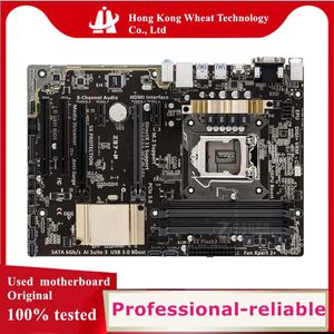 Placa-mãe Intel Z97 Z97-P usada original LGA 1150 LGA1150 DDR3 32GB USB2.0 USB3.0 SATA3 Desktop Mainboard 240307