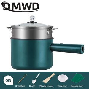 110V220V Multifunctional Electric Cooker pot Non-stick Food Noodle Cooking Skillet Egg Steamer Soup Heater Pot Frying Pan 240313