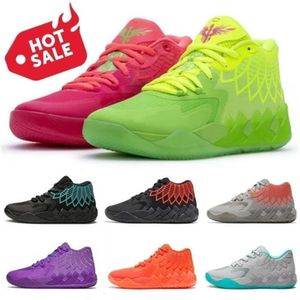 Bola Lamelo Basquete Sapatos Mb.01 Mens Treinadores Sapatilhas Black Blast Buzz Rock Ridge Red Mulheres Lo Ufo Não Daqui Rainha Rick e Morty Eur 40-46