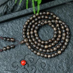 Strand White Kyara Eaglewood Multi-Circle Bracelet Diy Men's And Women's 108 Pieces Prayer Beads Jewelry