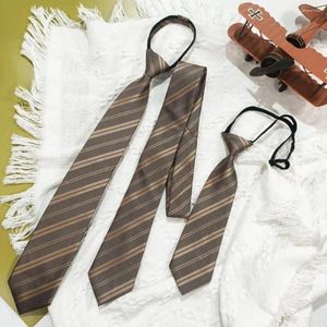 Bow Ties Pograph Props Erkekler İçin Retro Düğün Gömlek İş Üyelik Çizgili Tie Jakard Baskılı Boyun