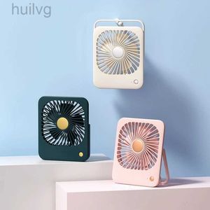 Electric Fans Mini USB Fan Home Office Desktop Wireless Rechargeable Summer Cooling Portable Outdoor Handy 3 Gear Circulator 240316