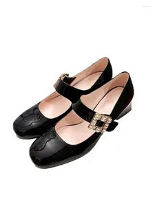 Casual Schuhe Zwei-farbe Kleine Leder Mode Retro Nette Zarte Temperament Komfortable 2024 Frühling Und Herbst 0118