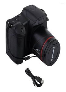 Digitalkameror Portable Travel Vlog Camera Pography 16x Zoom 1080p HD SLR Antishake PO för live stream7424189