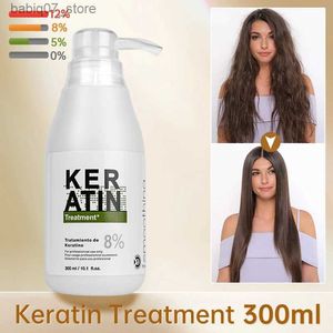 Şampuan Koşullandırıcı Purc Brezilya Keratin Saç Tedavisi Formalin Profesyonel Düzleştirme Pürüzsüz Kıvırcık Saç Kırp Kuru Tamir Kremi Saç Bakımı Q240316