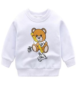 Kids Clothing Cartoon Bear Boys Girls Clothes Long Sleeve Baby Sweatshirts Tshirts Pullover Outfits Tops 2201155920306