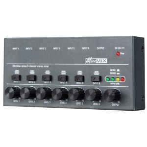 Accessories Stereo Audio Mixer Mini Dj Low Noise Sound Mixer Ultra Compact Professional Ktv Sound Mixer Professional Audio Mixer