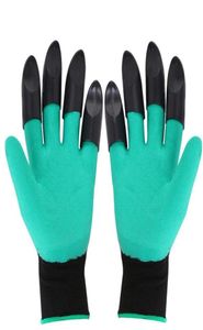 使い捨て手袋手の爪束プラスチックガーデンゴムガーデニング掘削植栽耐久性のある防水ワークグローブ屋外ガジェット2 S6546294