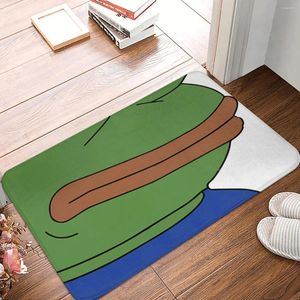 Carpets Pe Anti-Slip Doormat Bath Mat Frog Floor Carpet Entrance Door Rug Bedroom Decor