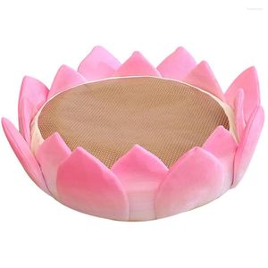 Pillow Lotus Decor Floor Outdoor Chair Seats S Office Flower Shaped Cute Fabric Funny Mats Anti-skid Pad