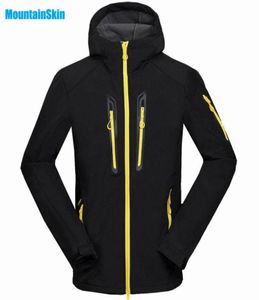 Dağlık Dalezi Erkekler Kış Polar Softshell Yürüyüş Ceketleri Açık Sıcak Giysiler Su Geçirmez Kamp Erkek Kayak Paltoları MA0306977505