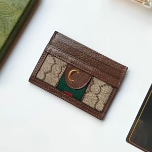 Classic Card Holders G Wallets Holders ophidia Men Women Mini Small Wallet High Quality Credit Card Holder Cardholder key pouch jumbo g Luxury designer purse with box