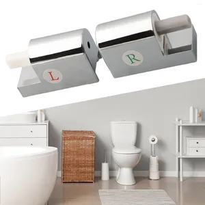 Set mit Verbindungsscharnieren für WC-Sitzbezüge, einzigartiges Design, Soft-Close-Befestigungsmethode an der Oberseite, zeitgemäß, passend für jedes Badezimmer