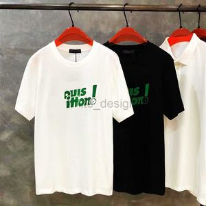 Designer masculino camiseta amantes das mulheres manga curta tecnologia de perfuração quente camiseta tecido avançado faz roupas esportivas de rua