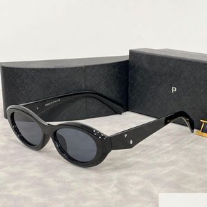 Sunglasses Eye Designer Cat Ellipses For Women Small Frame Trend Men Gift Beach Shading Uv Protection Polarized Glasses With Box Nic Otyrm
