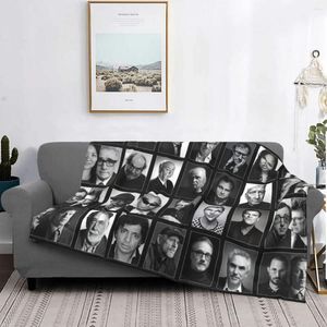 Blankets Auteur Film Directors Fuzzy Awesome Throw Blanket For Home El Sofa 125 100cm Bedspreads