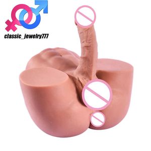 Real Life Half Body Sex Love Doll Realistic Women Masturbation Sex Toys Human Male Doll Torso with Dildo and Butt