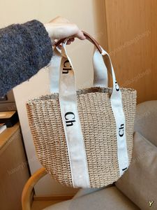 Designer bag luxury beach bag shopping bag tote bag straw bag high quality shopping Bag fashion outdoor travel large capacity handbag best gift 26cm WYG