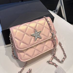 Diamentowe kolce w kształcie gwiazdy Women Crossbody Bag Designer luksusowa torba na ramię