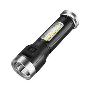 LED mini USB ładowanie na zewnątrz mocne światło przenośna latarka gospodarstwa domowego, podręczna latarka nocna 225275