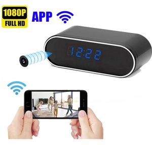 Camcorders HD 1080p zegara kamera Wi -Fi Mini IP P2P Surveillance kamera na podczerwień Nocna wizja ruch alarmowy zdalny CCTV ukryty TF CAR4928591