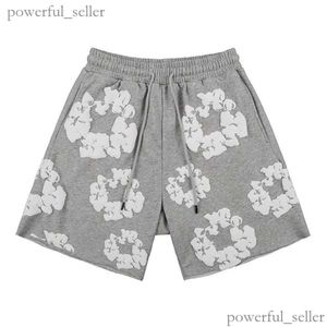 Shorts masculino designer floral gráfico harajuku shorts de grandes dimensões mulher casual impressão streetwear calças curtas 505