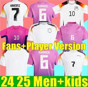 European Cup Germany soccer jerseys HUMMELS KROOS GNABRY WERNER DRAXLER REUS MULLER GOTZE Men and kids kit Fans Player version football shirt uniform