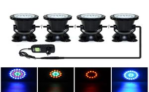 IP68 Vattentät LED undervattensljus RGB Aquarium Swimming Pool Light Lamp LED -strålkastare för Fish Tank Piscine med Euus Plug7739390