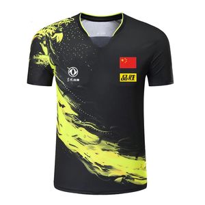 Campeonato China Equipe camisas de tênis de mesa shorts Homens Mulheres Crianças ping pong camiseta Ténis de mesa jerseys futebol esporte 240305