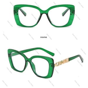 Nya Chanells Glasögon Designer C Solglasögon för kvinna Svart tjockt ram Chaneles Glasögon Avancerad i stil personlig mode kryddig tjej kattögon chanelsunglasses 278