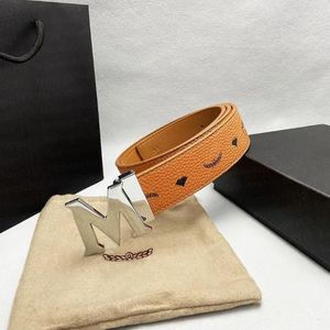 أزياء مشبك مصمم حزام حزام حزام حزام جلدي أصلي عرض 3.4 سم