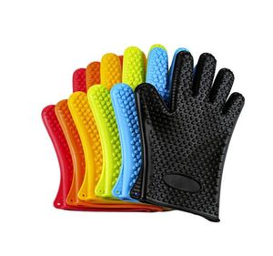 Clephan Silicone Organizador de calor Isolado Microondas Gloves Plate Clipe Antiscald Costure Mitt Kitchen Tools5749552