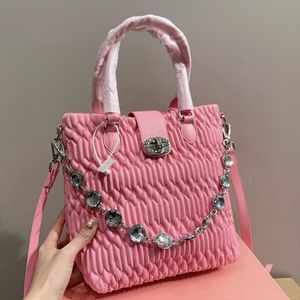 2024 고품질 방황 디자이너 가방 Pochette Shouder Bag 방황 마텔 라지 아카디 아카디 토트 가방 주머니 고급 크로스 바디 핸들 백 클럽 패션 여성 가방