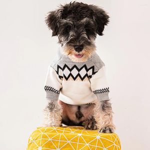 Dog Apparel High-end Trendy Sweater Schnauzer Corgi Small And Medium-sized Fashion Brand Outdoor Pet Clothes To Keep Warm In Winter