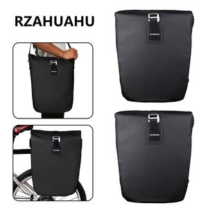 1Pcs RZAHUAHU Waterproof Bike Bag 20L Travel Cycling Bag Basket Bicycle Rear Rack Tail Seat Trunk Bag Bicycle Bag Panniers 240301