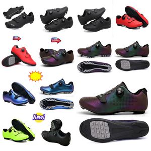 Dirt Men Sports Mtbq Road Rower Cyqcling Rower Flat Speed ​​Sneakers Flats Mountain Bicycle Foodtwear SPD Bute 37 S