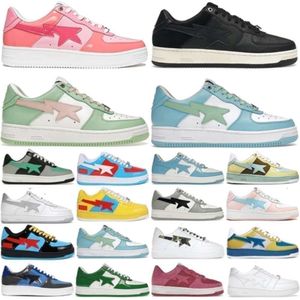 Sk8 Lässige Laufschuhe für Damen, Sta Low Camo, Schwarz, Weiß, Sterne, Grün, Küste, Rot, Mix, Laser, Orange, Beige, Sude, klassischer Plateau-Trainer