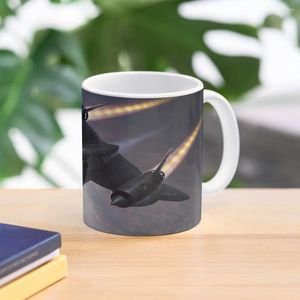 Kupalar SR-71 Art Coffee Mug Set Yaratıcı Kupalar